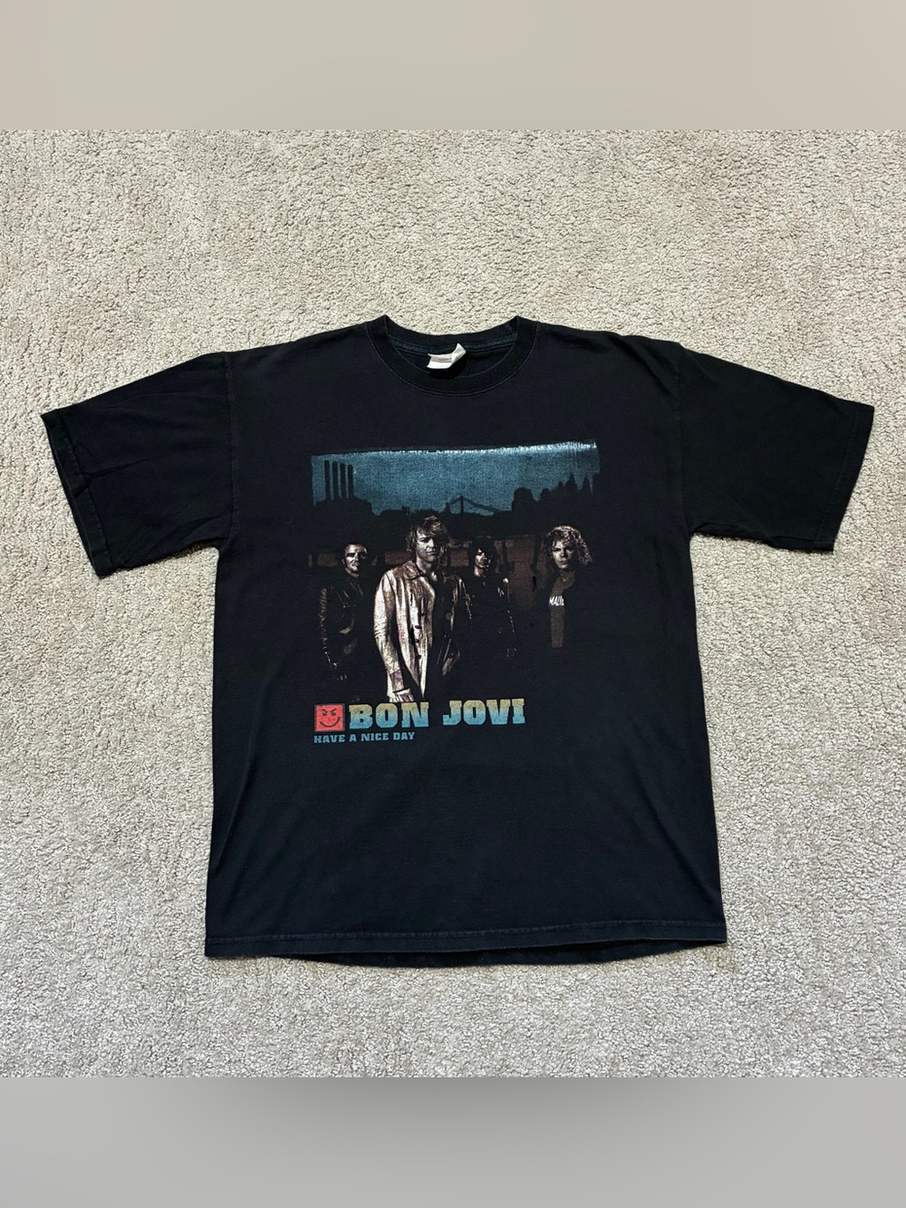 Vintage Bon Jovi 2005-06 Have A Nice Day Tour Band Tee